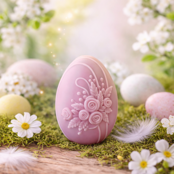 Silikonski kalup za svijeće - jaje 